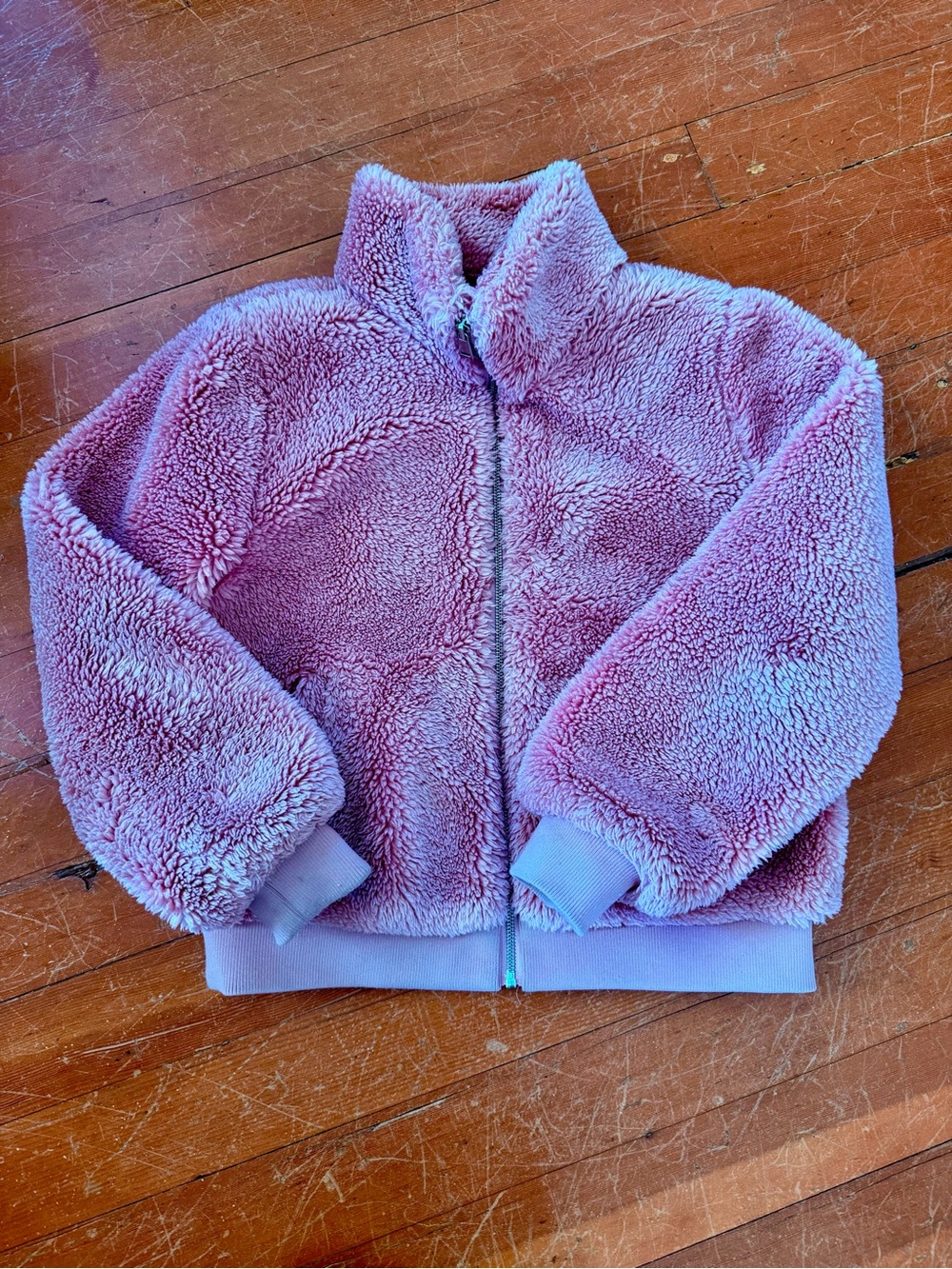 LOFT Lavender Teddy Jacket